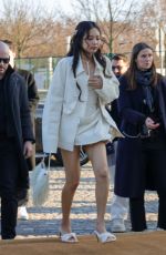 JENNIE KIM Arrives at Le Raphia Jacquemus Show in Le Bourget 12/12/2022