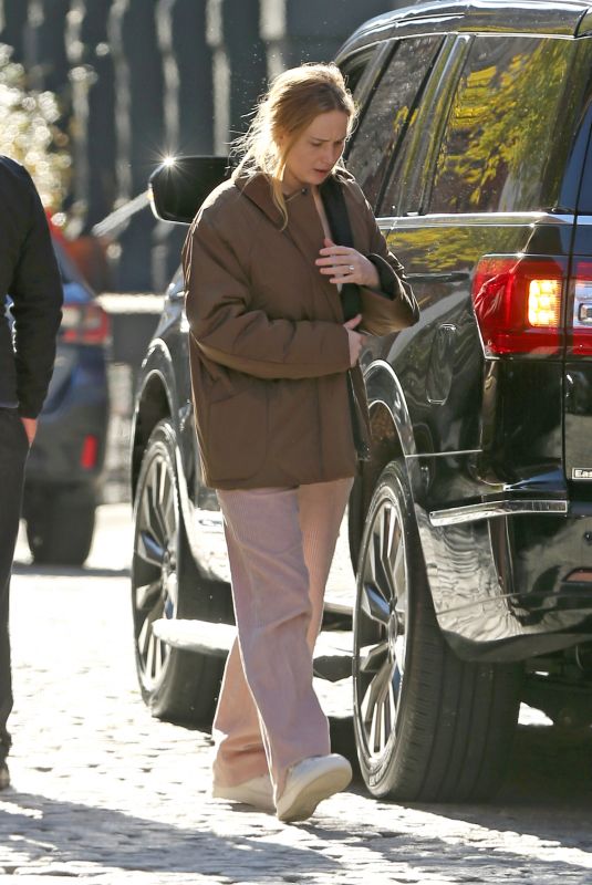 JENNIFER LAWRENCE Out and About in New York 12/04/2022