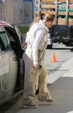 JENNIFER LOPEZ at a Studio in Hollywood 12/16/2022