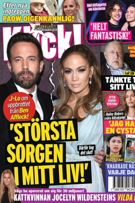 JENNIFER LOPEZ in Klick! Magazine, Sweden December 2022