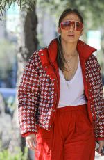 JENNIFER LOPEZ Out Shopping witrh Her Mom in Los Angeles 12/24/2022