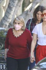 JENNIFER LOPEZ Out Shopping witrh Her Mom in Los Angeles 12/24/2022