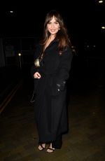 JENNIFER METCALFE Night Out at Menagerie Bar and Restaurant in Manchester 12/18/2022