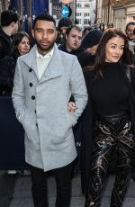 JESS IMPIAZZI Arrives at Tric Christmas Lunch 2022 in London 12/06/2022