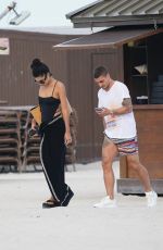 JESSICA AIDI Out at a Beach in Miami 11/30/2022