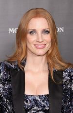 JESSICA CHASTAIN at Moet & Chandon Holiday Season Celebration in New York 12/05/2022
