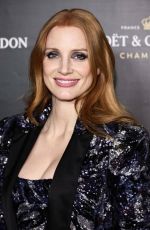 JESSICA CHASTAIN at Moet & Chandon Holiday Season Celebration in New York 12/05/2022