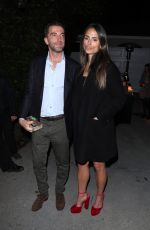 JORDANA BREWSTER and Mason Morfit Arrives at Jennifer Klein