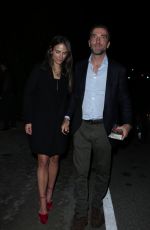 JORDANA BREWSTER and Mason Morfit Arrives at Jennifer Klein