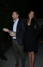 JORDANA BREWSTER and Mason Morfit Arrives at Jennifer Klein