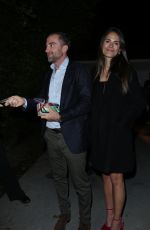 JORDANA BREWSTER and Mason Morfit Arrives at Jennifer Klein