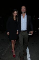 JORDANA BREWSTER and Mason Morfit Arrives at Jennifer Klein