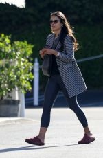 JORDANA BREWSTER Shopping at Brentwood Country Mart 12/23/2022