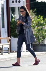 JORDANA BREWSTER Shopping at Brentwood Country Mart 12/23/2022