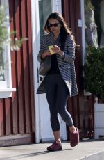 JORDANA BREWSTER Shopping at Brentwood Country Mart 12/23/2022