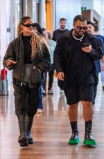 JULIANA NALU Out Shopping with a Friend in Rio De Janeiro 12/22/2022
