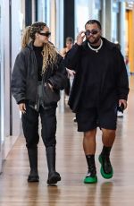 JULIANA NALU Out Shopping with a Friend in Rio De Janeiro 12/22/2022