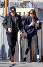 KAIA GERBER and Austin Butler Out for a Green Juice in Los Angeles 12/21/2022