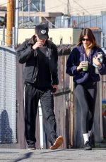 KAIA GERBER and Austin Butler Out for a Green Juice in Los Angeles 12/21/2022