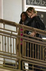 KAIA GERBER and AYO EDEBIRI Out for Dinner in Los Angeles 12/06/2022