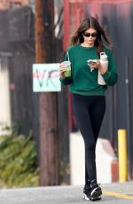 KAIA GERBER Heading to Workout in Los Angeles 11/30/2022