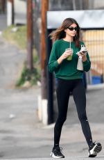 KAIA GERBER Heading to Workout in Los Angeles 11/30/2022