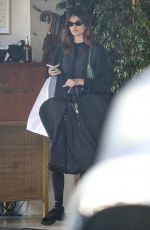 KAIA GERBER Leaves Sunset Towers Hotel in Beverly Hills 12/07/2022