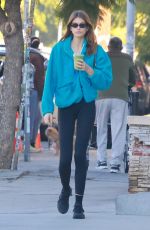 KAIA GERBER Out and About in Los Feliz 12/08/2022