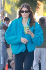 KAIA GERBER Out and About in Los Feliz 12/08/2022