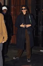 KAIA GERBER Out for Dinner with Friends in New York 12/17/2022
