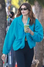 KAIA GERBER Out for Juice in Los Feliz 12/08/2022