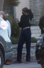 KAIA GERBER Stops by Maru Coffee in Los Feliz 12/23/2022