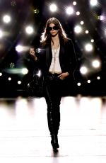 KAIA GERBER Walks Runway at Celine Fashion Show in Los Angeles 12/08/2022