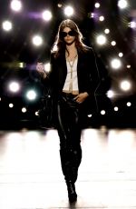 KAIA GERBER Walks Runway at Celine Fashion Show in Los Angeles 12/08/2022
