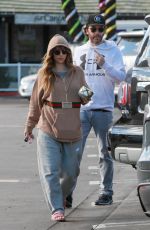 KALEY CUOCO and Tom Pelphrey Out for Lunch in Agoura 12/12/2022