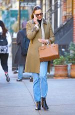 KARLIE KLOSS Out and About in New York 12/14/2022