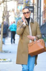 KARLIE KLOSS Out and About in New York 12/14/2022