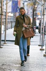 KARLIE KLOSS Out for Coffee in New York 12/14/2022