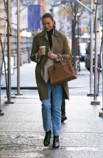 KARLIE KLOSS Out for Coffee in New York 12/14/2022