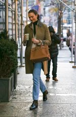 KARLIE KLOSS Out for Coffee in New York 12/14/2022
