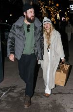 KATE HUDSON and Danny Fujikawa Out Shopping in Aspen 12/21/2022