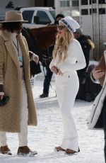 KATE HUDSON at a Photoshoot in Aspen 12/21/2022