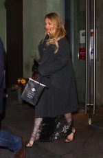 KATE HUDSON Leaves NBC Studios in New York 12/12/2022