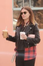 KATE MARA Out for Coffee in Los Angeles 12/17/2022