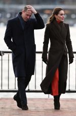 KATE MIDDLETON and Prince William at Boston Harbour Defences 12/01/2022