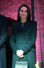 KATE MIDDLETON and Prince William at Earthshot Celebrations by Lighting Up Boston City Hall 11/30/2022