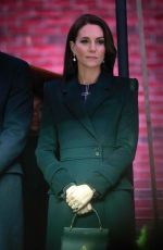 KATE MIDDLETON and Prince William at Earthshot Celebrations by Lighting Up Boston City Hall 11/30/2022