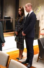 KATE MIDDLETON and Prince William Meets Mayor of Boston Michelle Wu at City Hall in Boston 11/30/2022
