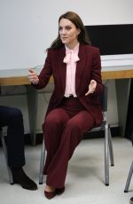 KATE MIDDLETON and Prince William Visits Roca, A Non-profit Organisation in Boston 12/01/2022