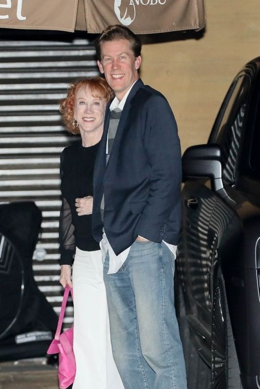 KATHY GRIFFIN and Randy Bick Arrives at Nobu in Malibu 12/03/2022